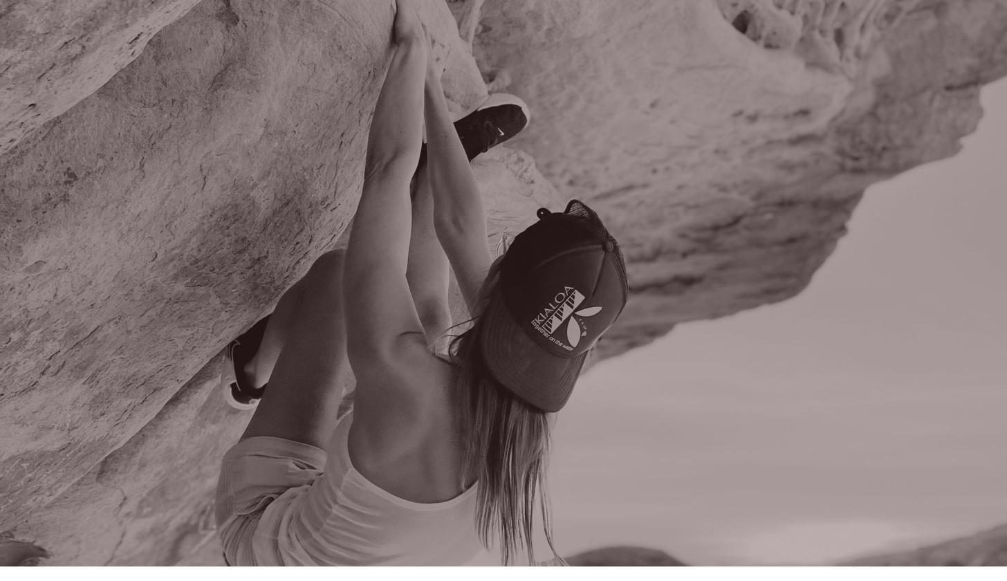 Rock climbing