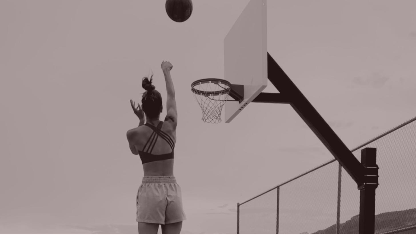 Basketball follow-through